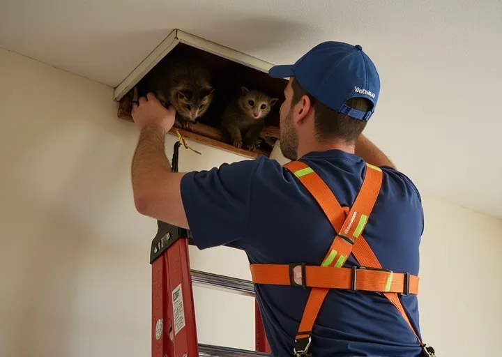 Safe Roof Cavity Access Purga